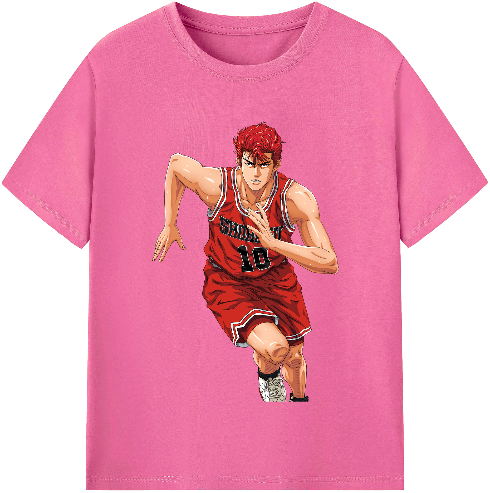 （画像用） SLAM DUNK／スラムダンク レディースカジュアルプリントTシャツ（綿100％）